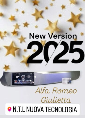 AUTORADIO ANDROID 13 NTL 4 GB 64 ROM ALFA ROMEO GIULIETTA COMPLETO 2010-2014