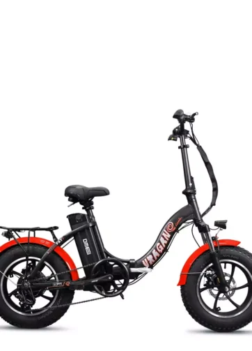 Bici elettrica Fat Bike Uragano Little 16" v1.2 250W 48V Potenziata freni idraulici